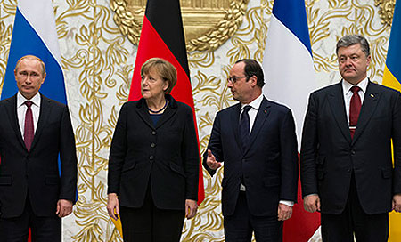 El presidente francés, dispuesto a participar en encuentro del Cuarteto de Normandía